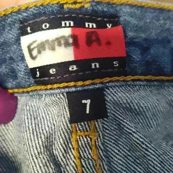 Tommy Hilfiger vintage Kelly short size 7 #273 - Picture 3 of 3